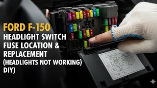 Ford F-150 Headlight Switch Fuse Location & Replacement (Headlights Not Working DIY)