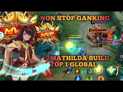 MVP Support ‼️Mathilda Gameplay Build Top 1 Global 2023|MLBB