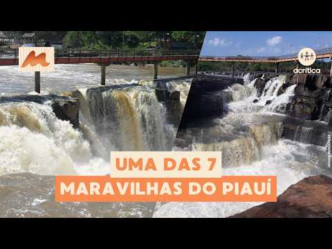 CACHOEIRA DO URUBU ENCANTA TURISTAS EM ESPERANTINA, NO PIAUÍ