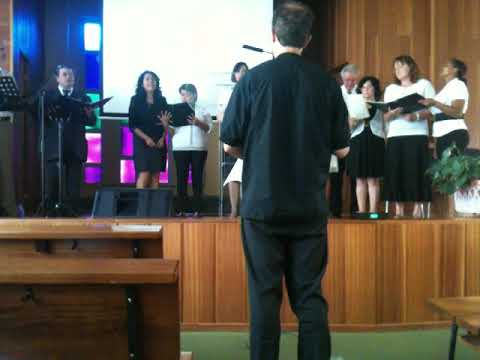 2014 6 21 Corale di chiesa in chiesa a Massagno   Inno 272 Stupenda Grazia di Gesù