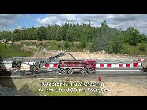 [26.06.2022] Budowa drogi S5 odc. 1 Nowe Marzy - Dworzysko