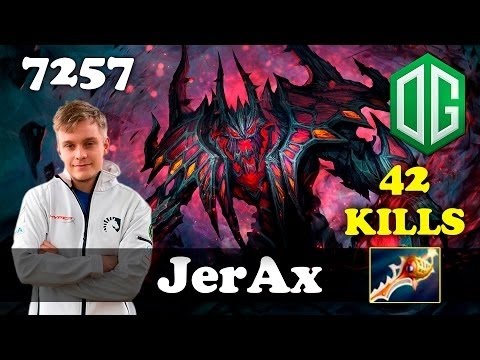 JerAx 42 KILLS Shadow Fiend | 7257 MMR Dota 2