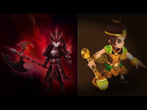 THE POWER OF LAIKA AND XING ZHE SUMMONERS WARS