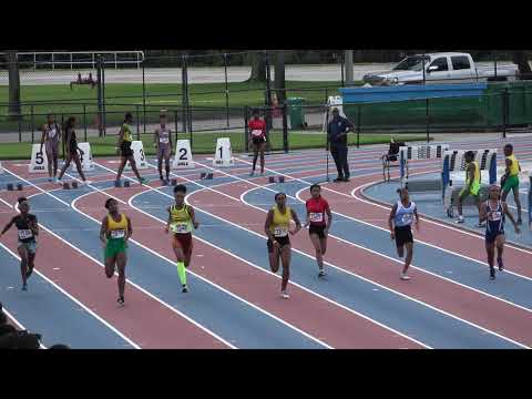 Girls 100m Dash 15-16 Year Old Heat 3 - 44th Annual Northwest Track and Field Classic 2019