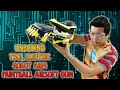 EJEN ALI GADGET ? TSOL Electric Transformers Robot Arm Airsoft Paintball Gun - Unboxing & Review