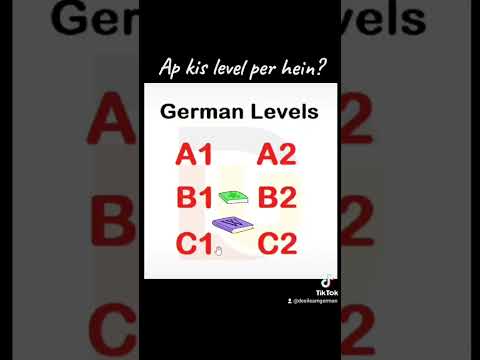 German Level | My Level | #shorts