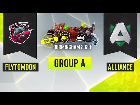 Dota2 - Alliance vs. FlyToMoon - Game 2 - ESL One Birmingham 2020 - Group A - EU?CIS