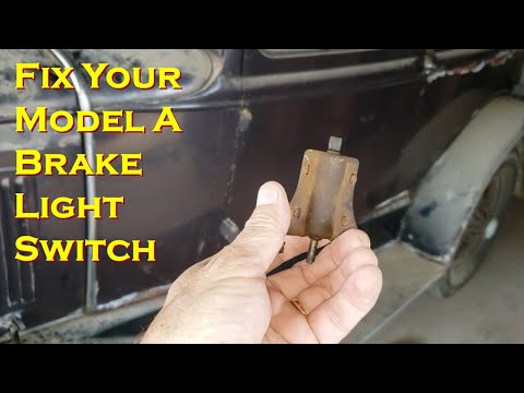 Model A Ford - How to Fix Your Brake Light Switch, Wiring and Brake Rod!
