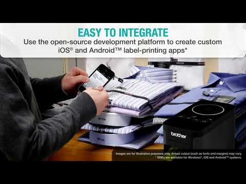 Brother PT P750W - Kompakt etiketmaskine