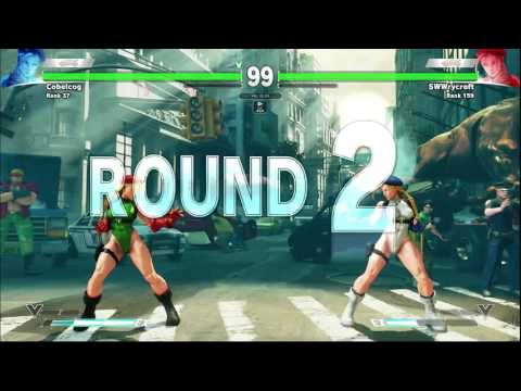 SFV Beta (4) Cobelcog (Cammy) vs SWW|Rycroft (Cammy)