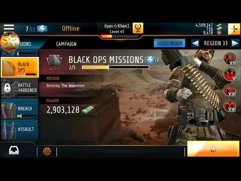 Kill Shot Bravo Region 33::03 Black Ops Mission Completed.