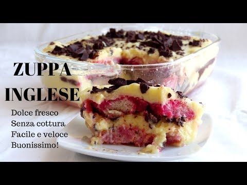RICETTA ZUPPA INGLESE facile, veloce e buonissima!!  - RICETTE DI GABRI