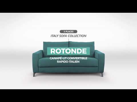 #MonCanapeConvertibleRapido S03E11 : Canapé-lit convertible rapido Rotonde |Square Deco