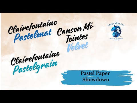 Pastel Paper Showdown - Pastelmat vs Velvet vs Pastelgrain