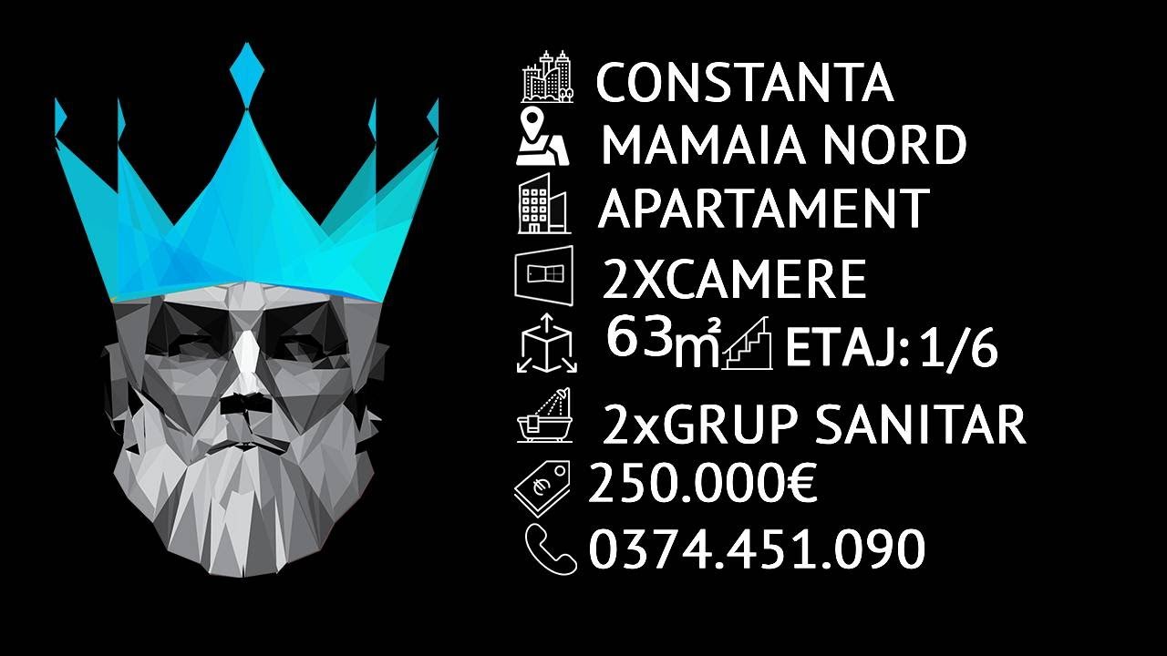 Tur video 2 Camere de lux 63 MP cu 2 Bai si balcon in One Mamaia Nord