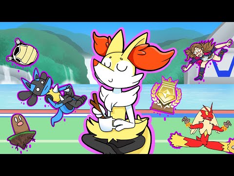 Basically Psychic Types in Pokken Tournament | Animation