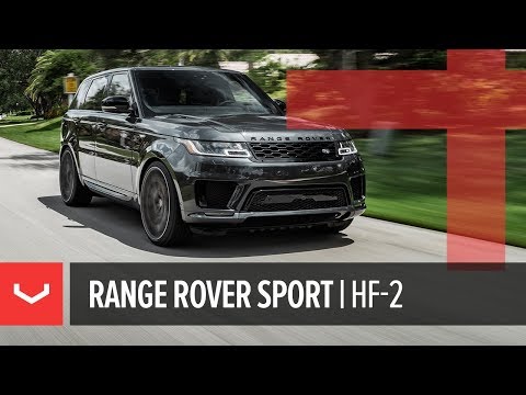 Vossen Hybrid Forged HF-2 Wheel | Range Rover Sport | Tinted Matte Gunmetal