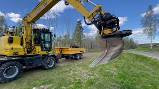 Escavadora de rodas Komatsu Pw 148 a venda - Imagem 4 | Machineryline BR Escavadora de rodas Komatsu Pw 148 | Imagem 4 - Machineryline