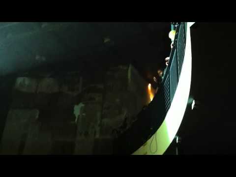 Gacho leciens no balkona! @ Gacho Spēka Tūre Palladium