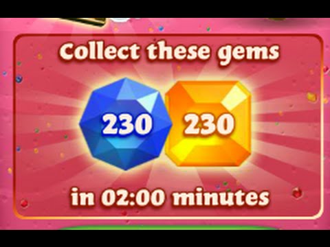 Diamond Digger Saga Treasure Mine (230 blue 230 yellow 2 mins) Goldy Help won