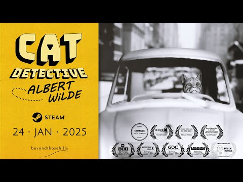 Cat Detective Albert Wilde - Release Date Trailer