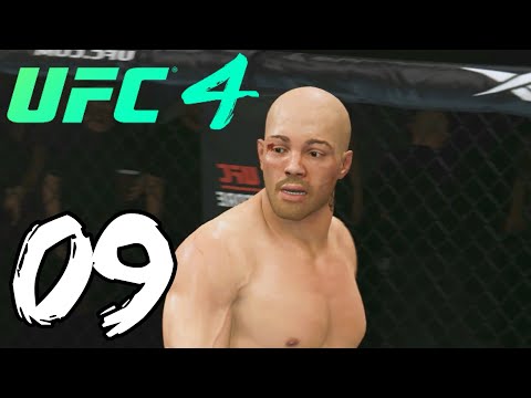UFC 4 Light Heavyweight Career Mode Walkthrough Part 9 - FIRST LOSS!