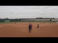 Tess Pitching Against So Cal Choppers Fausett