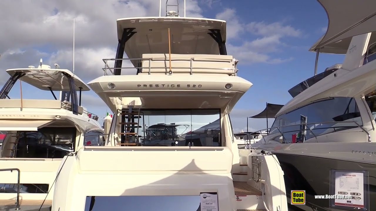 Prestige 520 Luxury Yacht - Walkaround Tour