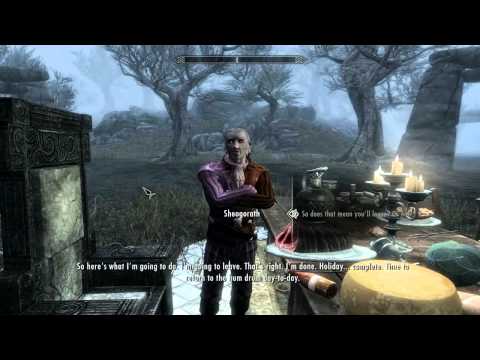Skyrim:Daedric Quests Sheogorath Mind of Madness Quest