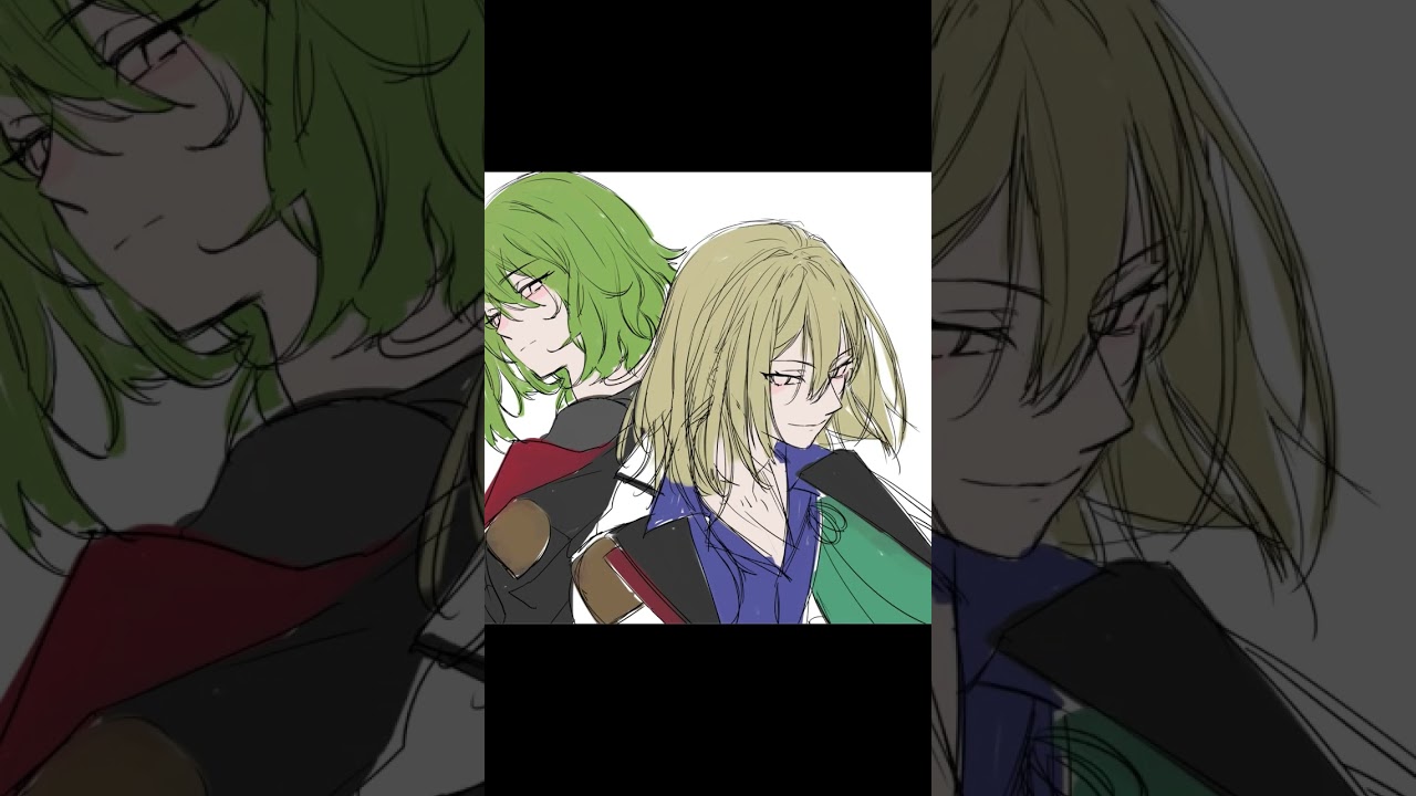 結合男子 描いてみた！#shorts #ibispaintx #speedpaint