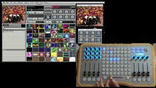 Video thumbnail for Livid Ohm64 midi controller and CellDNA VJ Software by lividTV