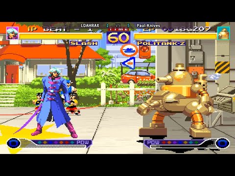 Waku Waku 7 | Fightcade 두근두근 7 LDAHRAX (us) vs Paul-Knives (ar) わくわく7