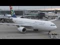 South African Airways Airbus A330 200 Push Back And Tow At Heathrow Airport