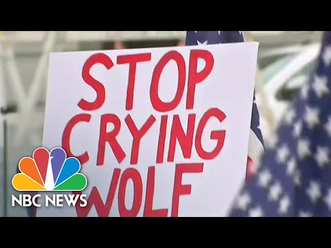 Progressvideo Tv Protests Demand States Reopen As Unemployment Filings Hit 36 Million Nbc Nightly News Via Nbc News