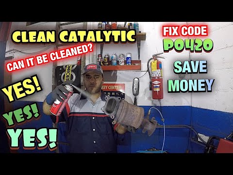 How to clean Catalytic converter code p0420 fix save money