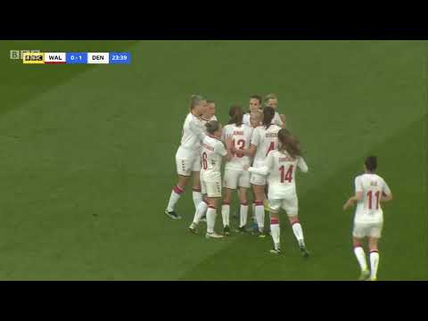 [1-1] Wales vs Denmark ALL GOALS Women football April 13 2021 #WomensFootball #Wales #Denmark