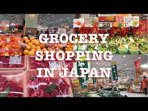 GROCERY SHOPPING IN JAPAN||QUICK SUPERMARKET TOUR||JAMAICAN IN JAPAN