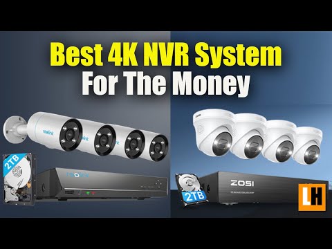 Best Budget 4K Security Camera NVR System Comparison - Zosi vs Reolink