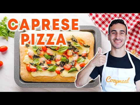 Caprese Pizza Recipe đ
âšWarm, Puffy Crust With A Vibrant, Fresh Salad