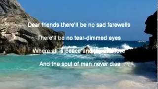 Where The Soul Of Man Never Dies - Tom Cunningham