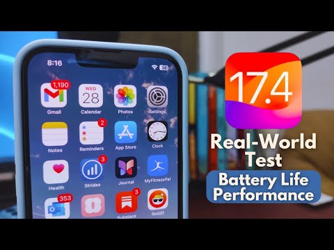 Real-World Test of iOS 17.4 RC - Battery Life Test (Day in the Life Review)