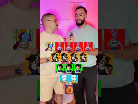 Jeu de la pyramide animés ! Le plus fort de Dragon Ball ! #anime #manga #dragonball #dbz #fyp