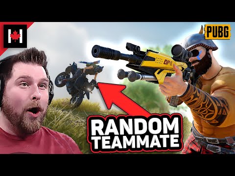 CARRYING A RANDOM SQUAD || PUBG Gameplay