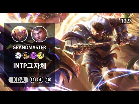 롤 챌린저 탑 제이스 Nuguri 너구리 " INTP그자체 " // LOL TOP Jayce KR Challenger | Patch 12.9✅