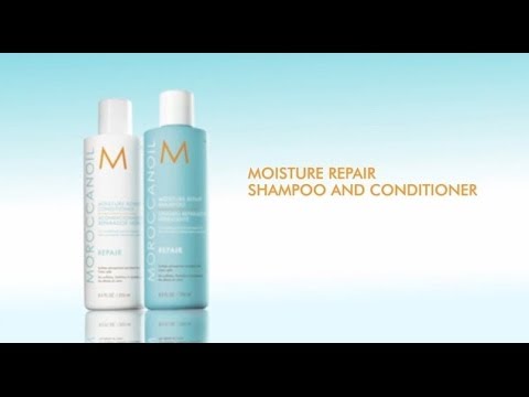 How To: Moroccanoil Moisture Repair Shampoo and...