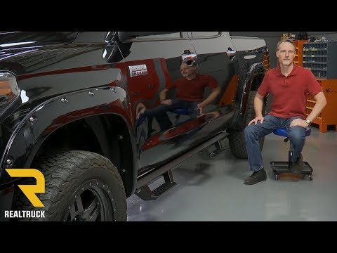 How to Install N-Fab Black Epyx Steps on a 2007-2019 Tundra Crew Max