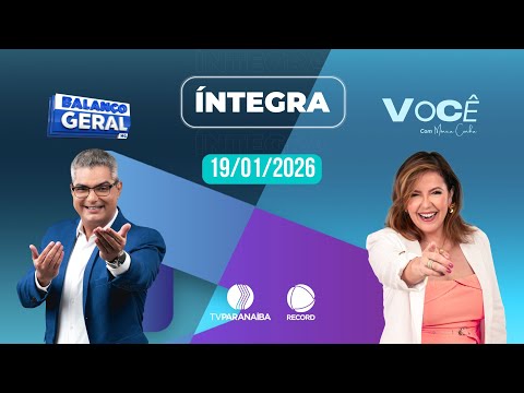🔴 BALANÇO GERAL E VOCÊ COM MÔNICA CUNHA | 19/01/2025 | TV PARANAÍBA AFILIADA RECORD