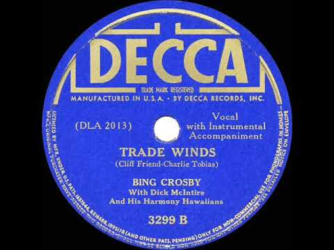 1940 HITS ARCHIVE: Trade Winds - Bing Crosby