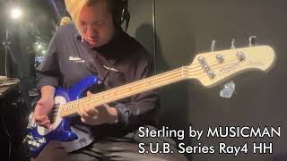 Video thumbnail for 【Ikebe B-Sound Check】Sterling by MUSICMAN S.U.B. Series Ray4 HH【試奏動画】 by Ikebe Channel｜池部楽器店