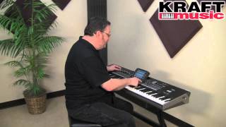 Video thumbnail for Kraft Music - Korg Pa3X Arranger Workstation Keyboard Demo with Steve McNally by Kraft Music
